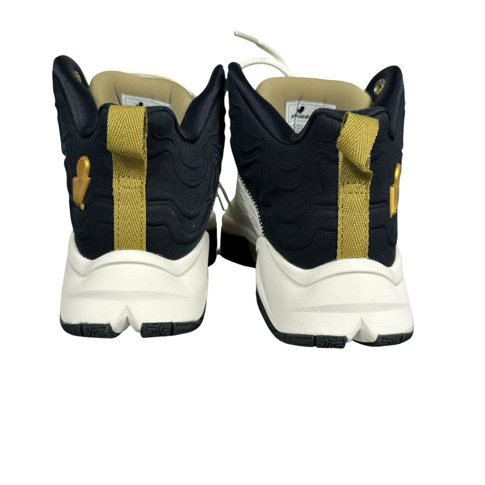 Moolah Press Break V2 Basketball Sneakers Youth Shoes 6.5 White/black/gold - Picture 3 of 7